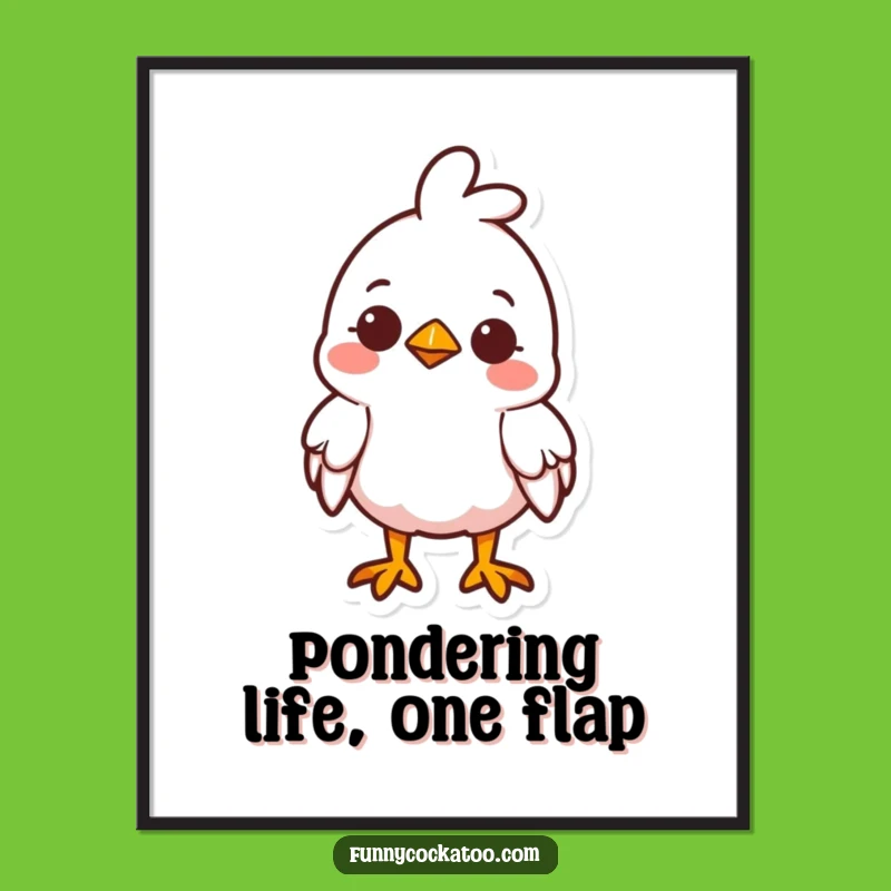 Free Printable Wall Art: Curious Fowl, Whimsical Downloadable Art for a Gentle Touch